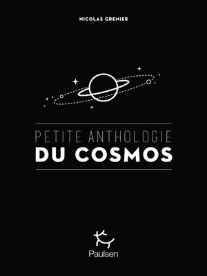 cover image of Petite anthologie du cosmos